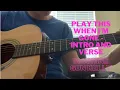 Download Lagu play this when i’m gone - Machine Gun Kelly Intro and Verse EASY Guitar Tutorial *READ DESCRIPTION*
