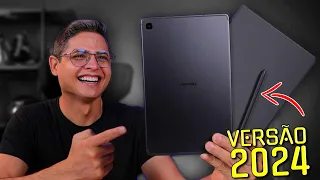 O MELHOR TABLET BARATO DO MOMENTO Samsung Galaxy Tab S6 Lite 2024 Unboxing e Impressoes