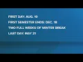 Winston - County Schools voted to adopt modified academic calendar for 2026-27