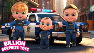 الشرطة ضد اللصوص يقاتلون في حوض بناء السفن Kids Arabic Police Cartoons 