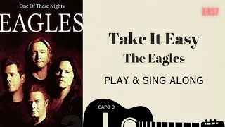 Take It Easy The Eagles Sing Play Along With Intro Tabs Chords Lyrics For Guitar Karaoke 