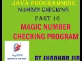 Magic Number Checking Program