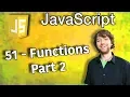 JavaScript Programming Tutorial 51 - Passing Arguments by Value