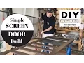 Build A Simple Screen Door Easy DIY Home Improvement Guide
