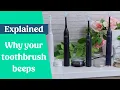 Why is my toothbrush beeping