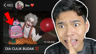 JANGAN CARI BADUT SERAM ‼️ PUKUL 12 MALAM ‼️