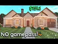 15k Fall Bloxburg NO GAME PASS House Build Tutorial Exterior Part 1