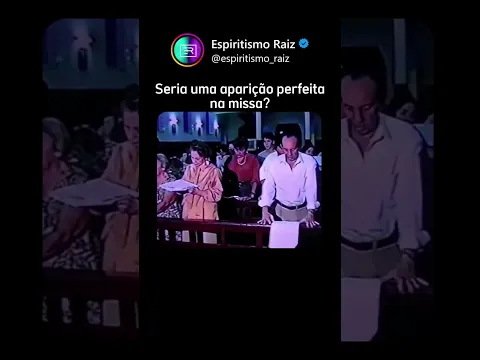 Espírito aparece na própria missa! #aparição #sobrenatural #paranormal