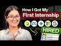 Internship Roadmap 2026 Get Your FIRST Internship in 1st Year of College FAANG Resources List