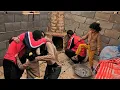 A Magical Fireplace:Building the Most Beautiful Fireplace with Mustafa and Amirali