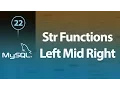 Learn MySQL In Arabic - String Functions