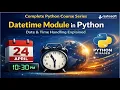 Datetime Module in Python Date Time Handling Explained Python AI based
