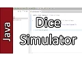 Dice Simulator - Java Programming Tutorial PC Mac 2015