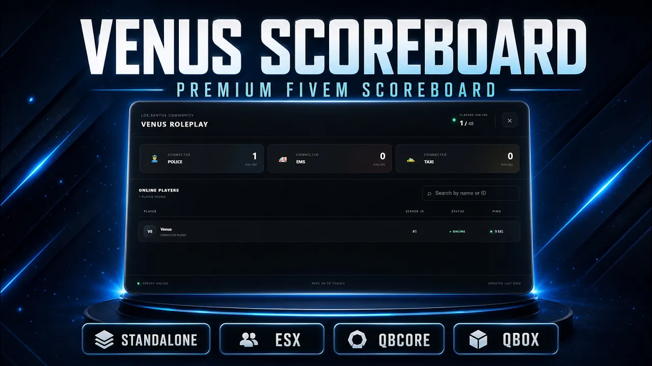 VENUS Scoreboard [ESX/QB/QBX]