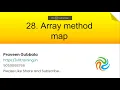 Array methods map Javascript Foundation Training s In telugu 28