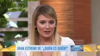 entrevista con el elenco de qui n es qui n en un nuevo d a