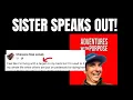 SISTER SPEAKS OUT Jared Leisek FROM ADVENTURES WITH PURPOSE sister Chessica SPEAKS OUT