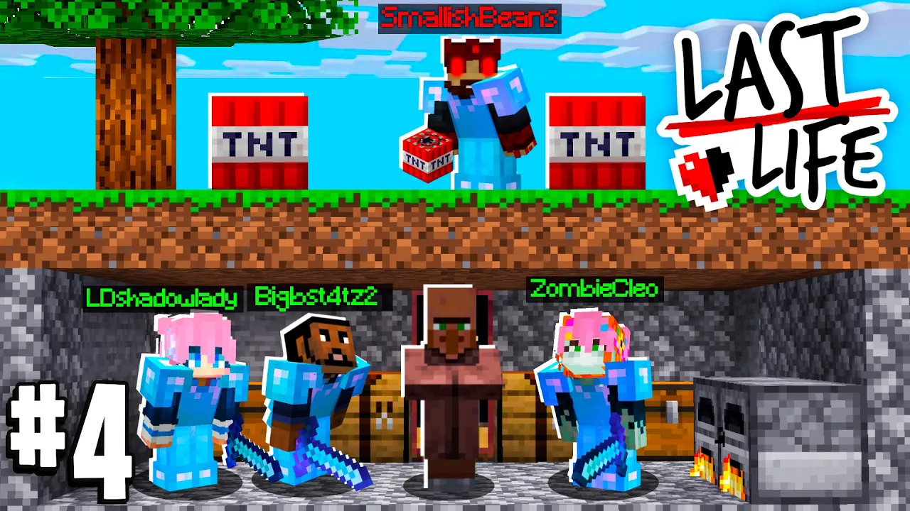 Watch "OMG!..DO NOT MOVE! - Minecraft Last Life | Ep.4 (Part 1)" on YouTube