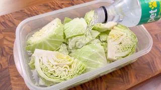 양배추가 보이면 무조건 많이 사서 사이다를 부어보세요, 이거 대박이네요