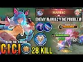 Lagu Vijandelijke MANIAK?! Geen probleem!! 28 Kills Cici Dragen de Game!! - Bouw Top 1 Wereldwijde Cic...