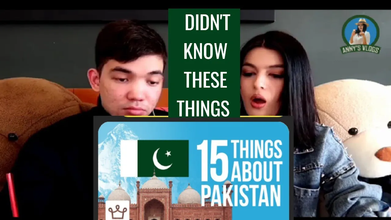Uzbek friends Anny & Eldor reaction on // 15 things you didn't know about Pakistan. by (alux)