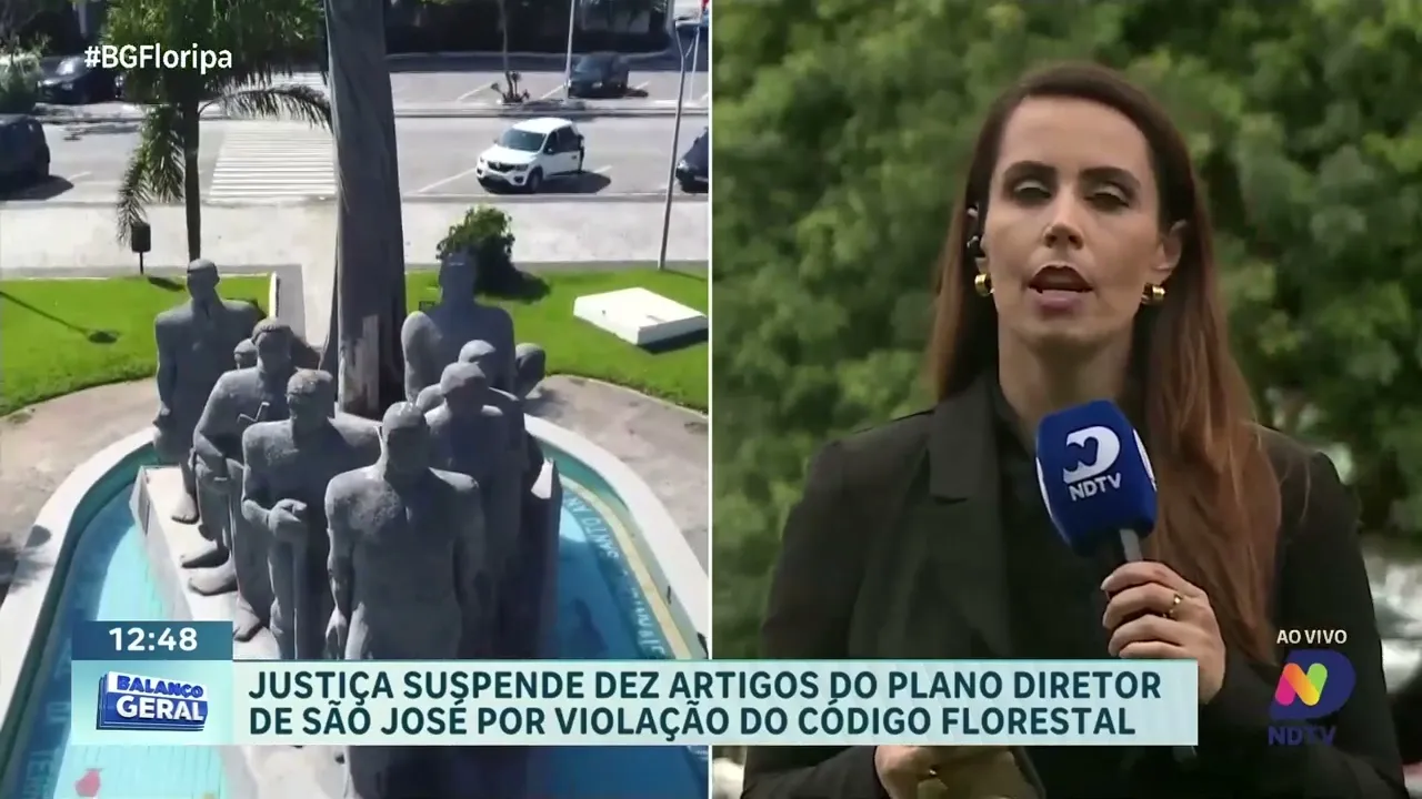 Justiça suspende dez artigos do Plano Diretor de São José por violação do Código Florestal