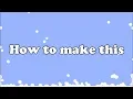 How To Make FALLING Snow in SCRATCH 2 0