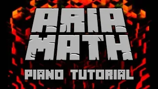 Download C418 - Aria Math (from Minecraft) - Piano Tutorial MP3