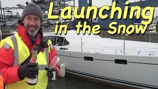 Launching in the Snow