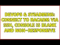 DevOps SysAdmins Connect to racadm via SSH console is blank and non-responsive