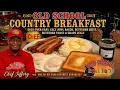 This Was One Of My Dads Favorite OVER EASY SALT JOWL BACON GRITS TOAST GRAPE JELLY
