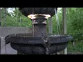 Unboxing and Review of Style Selections 46 3-in H Resin Tiered Outdoor Fountain MZ15418GA 2566869