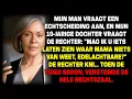 Bij mijn scheiding liet mijn dochter een video zien. De rechter was geschokt…