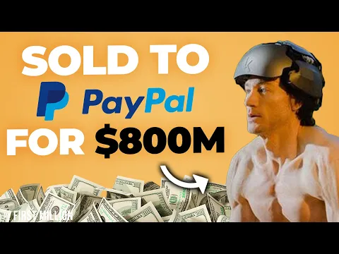 How I Sold My Company To PayPal For $800 Million | Bryan Johnson (#388) thumbnail