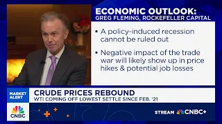 Rockefeller CEO Greg Fleming Mild correction in the face of policy uncertainty not a surprise
