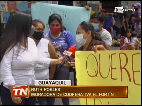 20 familias piden ser reubicadas por construcción de ducto cajón
