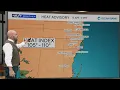 Dry hot Saturday ahead for South Florida