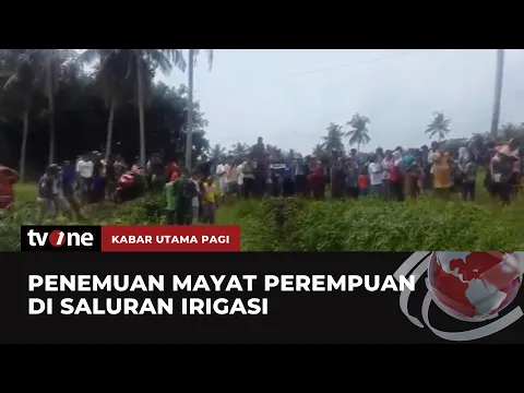 GEGER! Jasad Perempuan Ditemukan di Saluran Irigasi