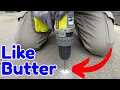 How To Use A Ryobi Drill For Masonry Drilling Into Concrete Brick Or Stone
