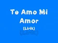 Download Lagu Te Amo Mi Amor (Ost One Fine Day) - Lirik
