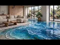 Ocean Exotic Epoxy Floors Architectural Design Emotional Impact
