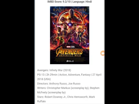 Download MP3 HOW TO DOWNLOAD AVENGERS INFINITY WAR FULL MOVIE IN 720P DUAL AUDIO