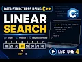 How to Search an Element in an Array Linear Search in C Lecture 4
