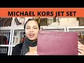 MICHAEL KORS JET SET WRISTLET LARGE CLUTCH WALLET BAG