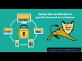 Setup SSL certificate for apache tomcat on windows