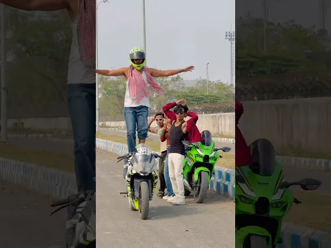 Bikari Nahi Majburi hai 😭 || Rukserstunt || #zx10r #ktm #youtubeshorts