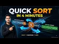Quick Sort in Just 4 Minutes Learn the Algorithm FAST