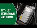 2001-2005 LLY LB7 Duramax FICM Removal Install