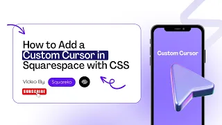 How to add a Custom Cursor in Squarespace 7 1 with CSS Squareko