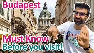 BUDAPEST 15 Things you MUST KNOW before visiting Hungary Travel Guide